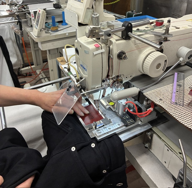 革付け作業